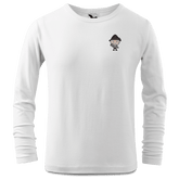 Da Oid Sinzer Grundfiguren Longsleeve Kinder Weiss Ziegelberg Front